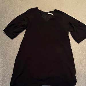 Elegant Black Midi Dress